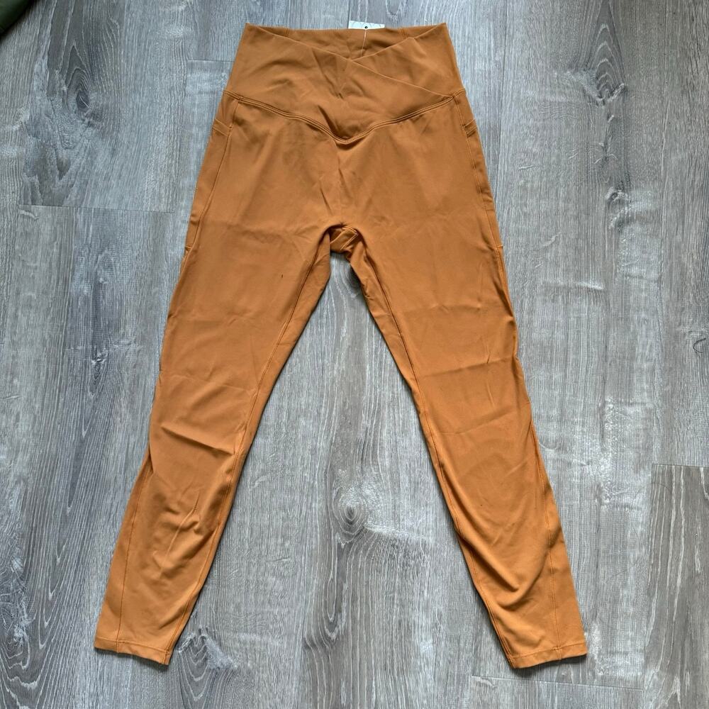 Halara orange leggings